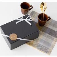 ヘッズ 無地スマートボックス/ダークグレー-9 MSD-GB9 1個(10枚)