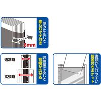 キングジム クリアーファイル タフル(透明) 20P A4タテ 緑 8152Tミト 1冊