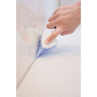 サンベルム お風呂用すみずみブラシ ブルー B33002 1個