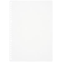 マルマン 書きやすいルーズリーフ B5 無地 100枚入 26穴 紙パッケージ L1206HK 1冊