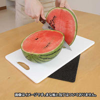 サンベルム まな板マット ブラック ずれない 速乾 衛生的 K61512 1個