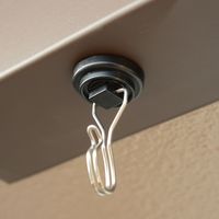 山善（YAMAZEN） シェード用取り付け金具 2個入り シェードフック マグネット式 NYZF-G 1セット（2個組）