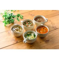 アスザックフーズ 17品目の野菜ときのこが摂れるスープ 1セット（120食：10食入×12袋）