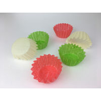 【ワゴンセール】食べれる大豆のうつわ カラフル 15枚入 1セット（1個×2）木村アルミ箔 お弁当カップ おかずカップ