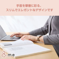 アップルウォッチバンド(41/40/38mm) ステンレス ピンクゴールド AW-41BDSSMJPN エレコム 1個（直送品）