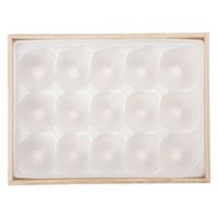 スドウ 木具輪 高級桐イチゴ箱 SD280020-6 1セット(6個入)（直送品）