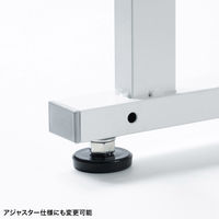 サンワサプライ 作業台 幅1000×奥行700×高さ800mm RAC-WDK10070W 1台（直送品）