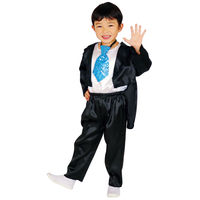 アーテック ソフトサテンズボン テーパード J 黒 18354 1セット(1枚×5)