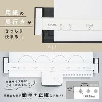 カール事務器 ゲージパンチ ブラック GP-J2630-K 1個