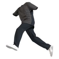 サーヴォ ニットスクラブ チャコールグレー 4L MSCU-2301-B3 1枚　スクラブ（直送品）