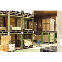 ナカトミ 45cm 工場扇 キャスター式 風量3段階 アッシュブルー TZC-45P 1台