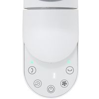 YAMAZEN 15cm 壁掛けサーキュレーター 上下・左右首振り リモコン式 お手入れ簡単 YAR-FVK153(WH) 1台