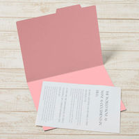 プラス　個別フォルダー　A4　ピンク　1袋（10枚入）　FL-061IF　87098（わけあり品）