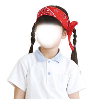 アーテック バンダナ 赤 18171 1パック（10枚組）