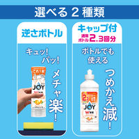 ジョイ JOY W除菌 食器用洗剤 贅沢シトラスオレンジ キャップ付き 詰め替え 大容量ボトル 300mL 1セット（1個×3） P＆G
