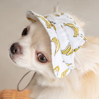 バナナ柄帽子 Mサイズ 1個 犬用 アルクロース