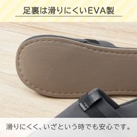 キングジム フェーズフリー認証品 日常で使える防災スリッパ Mサイズ SLP30-M 1組