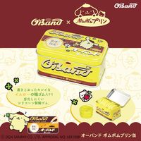 【輪ゴム】 共和 オーバンド ポムポムプリン缶 GGS-040-PN #16 黄 1缶（約160本入）
