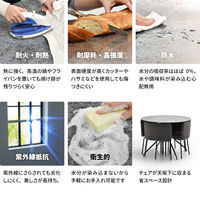 【軒先渡し】B.Bファニシング PLLITE ダイニング 5点セット マーズ ブラウン PLSE0240CEMAR 1セット(5点)（直送品）