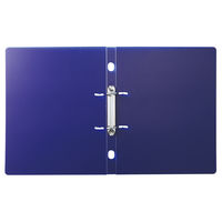 リヒトラブ CUBE FIZZ リングファイル<ツイストリング スマートスリム> ネイビー F7005-11 1セット(1箱(10冊入×3)