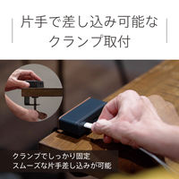 クランプ型 USBタップ 電源タップ スワン電器 フレンチホワイト PD規格 コンパクト EXP-1600FWH 1台