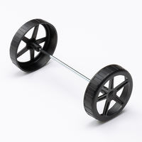 サンワ タイヤ 中 5台セット 直径54mm 93282 1パック（20個）