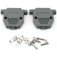 共立電子産業 Dーsubカバー ミリネジ 25pin 灰 5個入 65-8879-54 1パック(5個)（直送品）