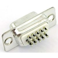 共立電子産業 ハイデンシティDーsubコネクタ ソケット 15pin 5個入 65-8879-36 1パック(5個)（直送品）