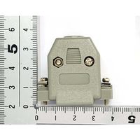 共立電子産業 Dーsubカバー インチネジ 15pin 灰 5個入 65-8879-51 1パック(5個)（直送品）