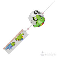 サンワ ガラスのふうりん 27557 1セット(5個)