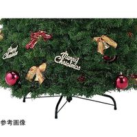 アズワン ポップアップクリスマスツリー レッド H200×W90cm 65-8115-77 1セット（直送品）