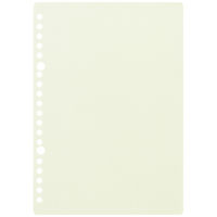 マルマン A5 ルーズリーフ 5mm方眼罫 60枚 くすみカラーアソート L1332-99 1セット（5冊）