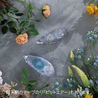 トンボ鉛筆 修正テープモノエアー詰め替え式 5mm幅 ボタニカル柄 CT-CAX5G01TU 1セット（5個）