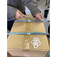 【PPバンド】 グリーンプラ グリーンライトバンド 手締め用再生PPバンド eS15 幅15.5mm 長さ1000m 青 1巻