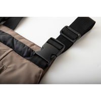 エスケー・プロダクト GE-750防風防水防寒サロペット　アッシュモカ　M 750-47 1着（直送品）