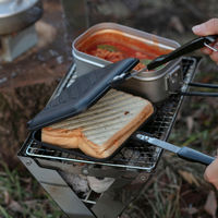 武田コーポレーション ホットサンドメーカー HS18-35BKC 1箱(8個入)（直送品）