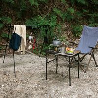 武田コーポレーション アウトドアハンガーラック ワイド OUH22-101BK 1箱(4個入)（直送品）