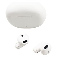 エアージェイ Bluetooth完全ワイヤレスイヤホン EggPods WH ABT-AP8 1個組