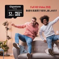 GIGASTONE microSD SDカードGopro撮影SDアダプター付2枚セット GJM10-32G2PK 1パック(2枚)