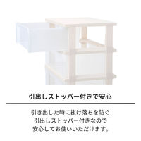 天馬 ストッカーワイド組立式3段 110014712 1台