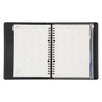 マルマン 【2024年4月版】ジウリス ダイアリー 月間 A5 20穴 月曜始まり ブルー FD2904-24-02 1冊（直送品）