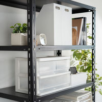 JEJアステージ ストレーショナリー ワイドケース ホワイト 1個