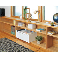 JEJアステージ ストレーショナリー ワイドボックス ホワイト 1セット(6個)