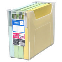 JEJアステージ ファイルボックス S クリア 1セット（3個）