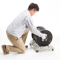 サンワサプライ ケーブルドラムローラー LAN-TL23 1本（直送品）