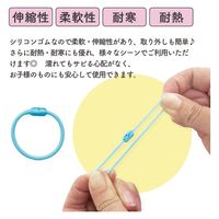 サンケーキコム ふんわリング パルテルカラー3色 Sサイズ SILーP100 1セット(5パック)