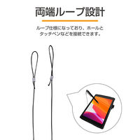 MSソリューションズ 汎用 松葉ストラップ ブラック MS-CS01BK 1個