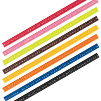 ヘッズ レターワイヤータイ/レッド LYT-RE 1パック(100本)