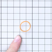 【輪ゴム】 共和 オーバンド 100g箱 GB-012 #8 アメ 1セット（100g×10箱）