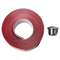 AVEDIO バーテープ HIGH GRIP GEL PLUS 2.0 レッド 30470346 1ペア（直送品）